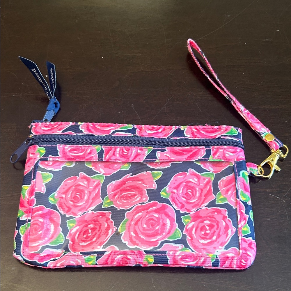 Floral Wristlet Clutch